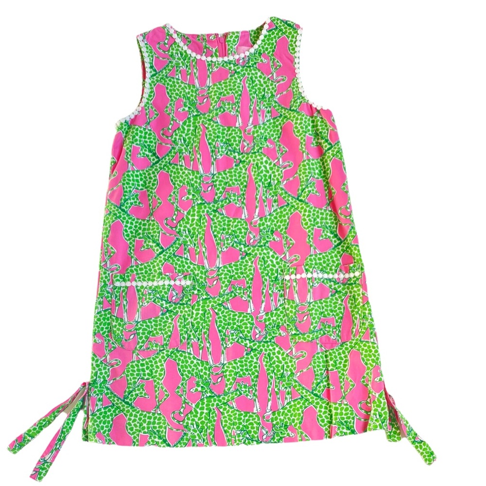 Lilly Pulitzer Shift Giraffe print dress